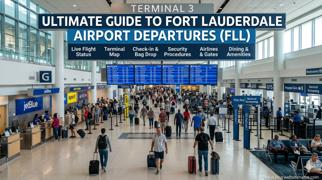 fort lauderdale airport departures